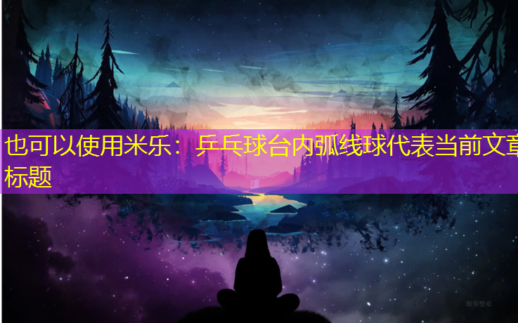乒乓球臺內弧線(xiàn)球